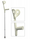 Костыль-канадка B.WELL rehab WR-322, серый