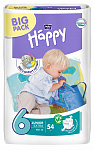 Подгузники BELLA baby Happy Adventure 6 (16+ кг) junior extra, 54 шт.