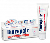 Зубная паста Biorepair Fast Sensitive Repair для чувствительных зубов, 75 мл