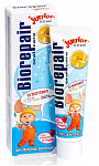 Детская зубная паста Biorepair Junior без фтора с частицами microRepair