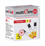 Тест-полоски MultiCare-in на триглицериды, 5 шт.