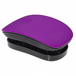Расческа для волос IKOO pocket black-sugar plum, черные зубчики, спелая слива