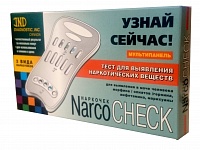 Тест Narcocheck мультипанель для выявления 3 видов наркотиков в моче №1