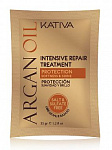 Увлажняющая маска для волос Kativa с маслом Арганы ARGAN OIL, саше 35г