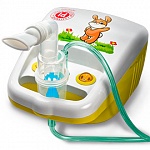 Ингалятор-небулайзер Little Doctor LD-212C компрессорный, бело-желтый