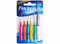Межзубный ершик Plackers Interdental (0,4 - 1,1 мм.) Mixed, ассорти 6 шт.