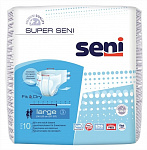 Подгузники для взрослых Super SENI Large, 10 шт