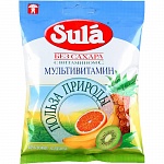 Леденцы диабетические Sula Мультивитаминные 60г