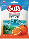 Леденцы диабетические Sula Апельсин 60г